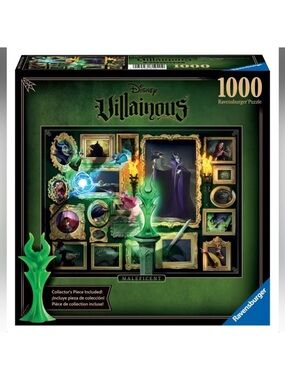 Ravensburger Disney Villanous 1000 Piece Puzzle with Collectible Figure